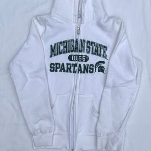 Michigan state zip up Sweatshirt